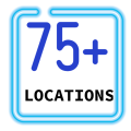 75 Locations in India